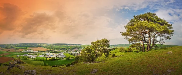 Panorama landskap Tyskland — Stockfoto