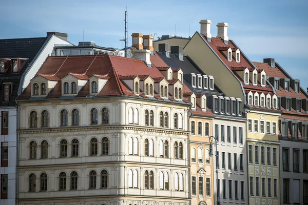 Huizen van dresden — Stockfoto