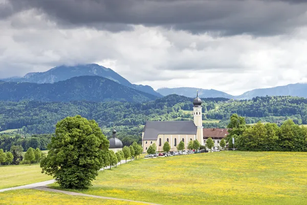 Iglesia en Wilparting Bavaria — Foto de Stock