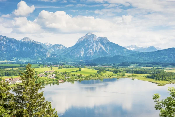 Lake Hopfensee in Bavaria — Stock Photo, Image