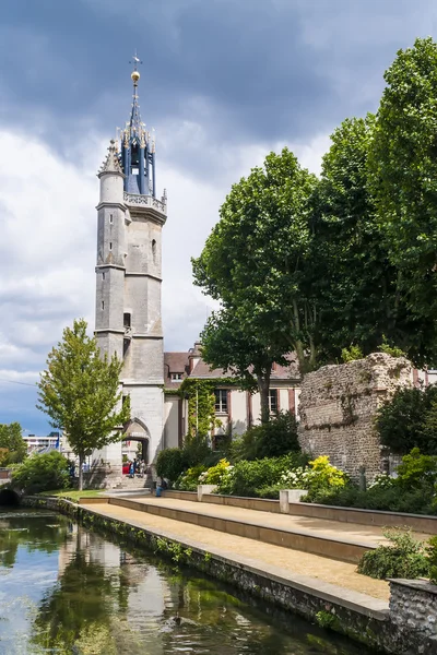 Reloj Torre Evreux — Foto de Stock