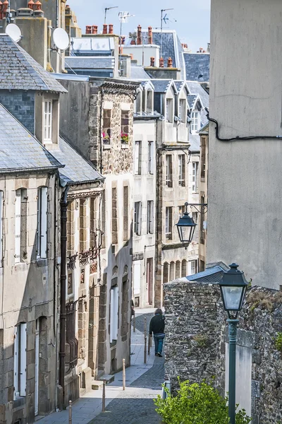 Typische Häuser in der Normandie — Stockfoto