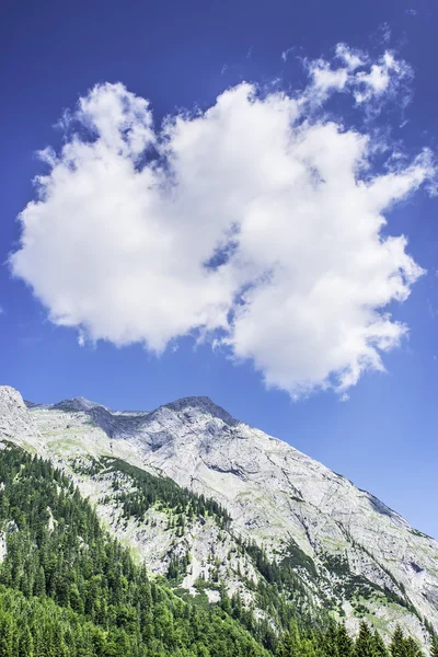Mountain with cloud — Stock Photo, Image