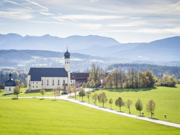 Kostel wilparting Bavorsko — Stock fotografie