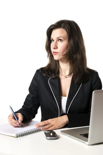 Mujer de negocios en la oficina —  Fotos de Stock