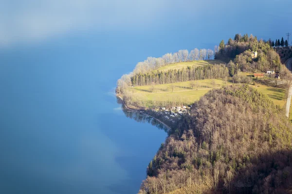 Lakeside av kochelsee — Stockfoto