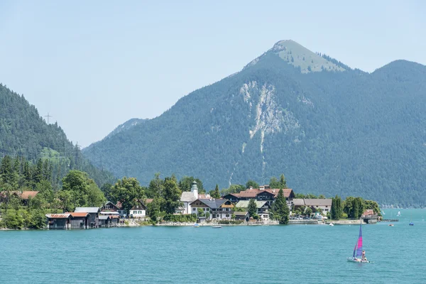 Walchensee en jochberg — Stockfoto