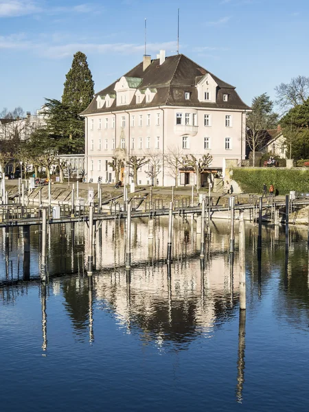 Historická budova lindau — Stock fotografie