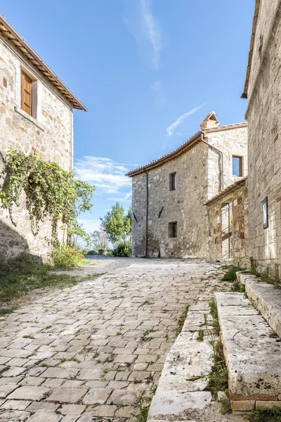 Street in San Quirico — Stock Photo, Image