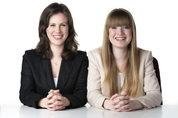 Twee vrouwen van de vergadering — Stockfoto