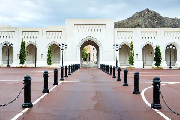 Paleis van de sultan qaboos plaats — Stockfoto