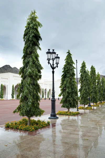Miejsce sultan qaboos Pałac — Zdjęcie stockowe