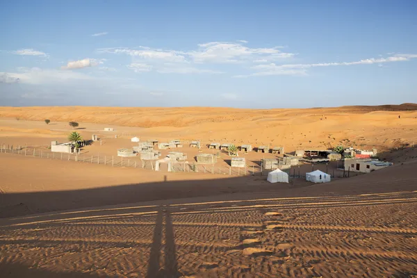 Desert Camp Wahiba Oman — Stock Photo, Image