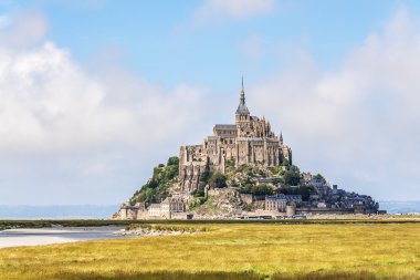 Mount St Michel in Normandy clipart