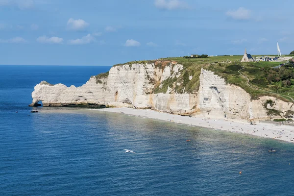 Alabaster kusten Normandie — Stockfoto