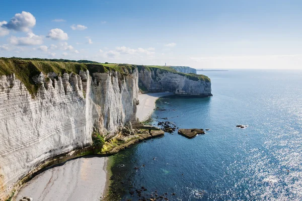 Alabaster coast Normandy — Stock Photo, Image