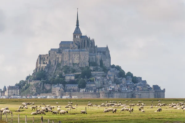 Mount st michel w Normandii — Zdjęcie stockowe