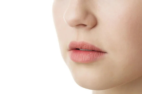 Lippen van vrouw — Stockfoto