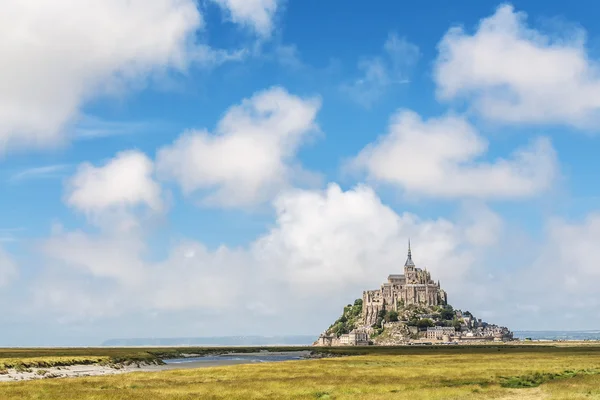 Monte Saint Michel en Normandía — Foto de Stock