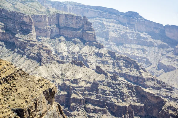 Kaňon jebel shams — Stock fotografie