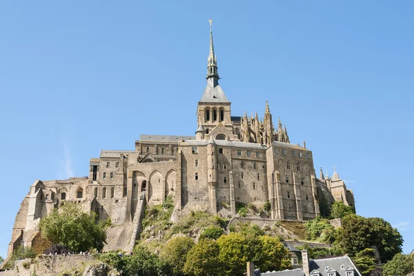 Monte Saint Michel en Normandía — Foto de Stock