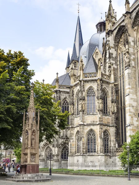 Kathedraal van Aken — Stockfoto