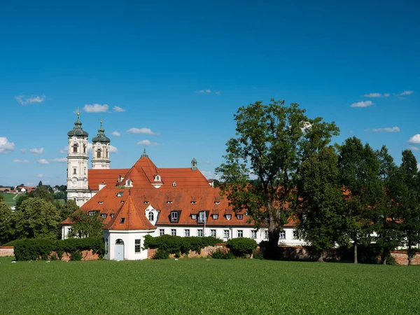 Image Benedictine Abbey Ottobeuren Germany Summer Stockfoto