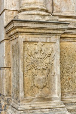 bir kilisede dekorasyon