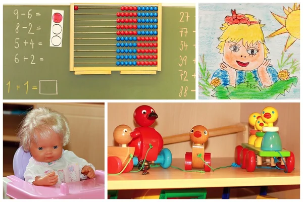 The counting and boards — Stock Photo, Image