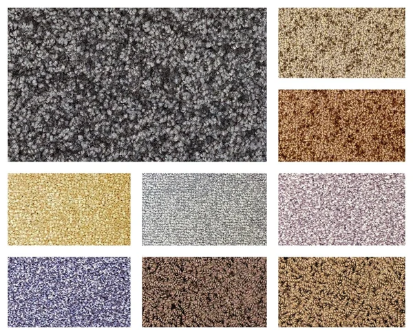 Variación de alfombra colorida Imágenes de stock libres de derechos