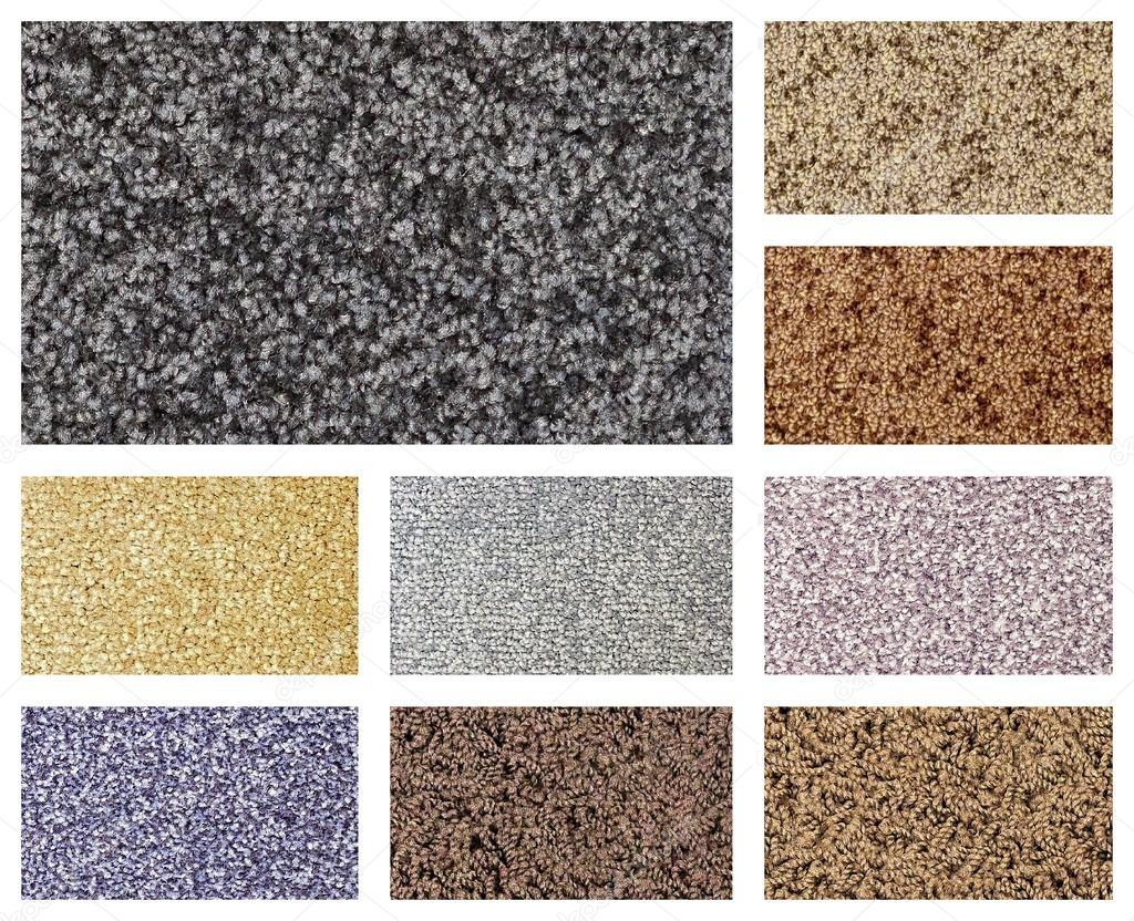 Variation of colorful carpet
