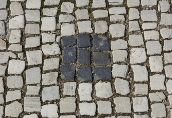 Decorated with city pavement — Stock Photo, Image