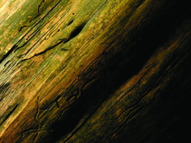 Eski ahşap dokuyu kapat.