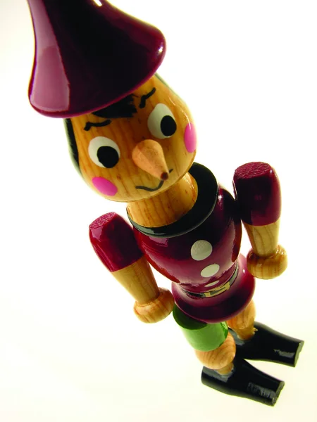 木製ピノキオ — ストック写真