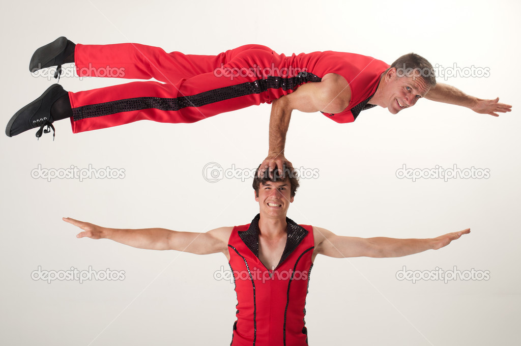 Balancing acrobat