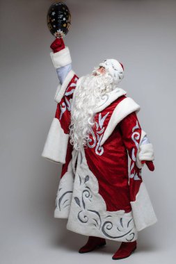 Peder Frost hava balonuyla.