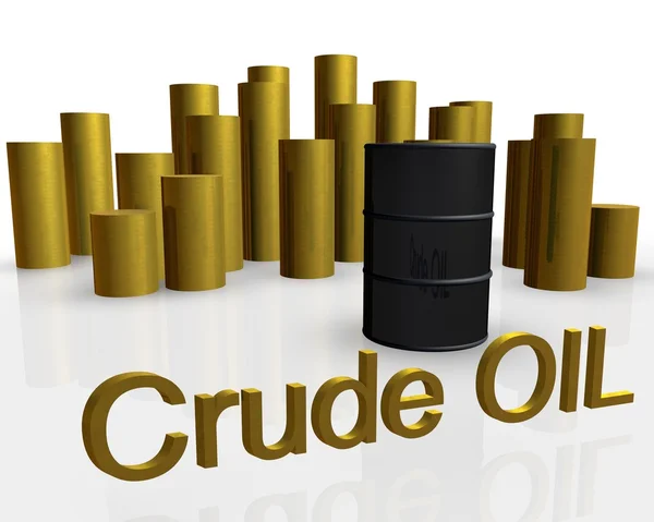 Hordó olaj — Stock Fotó