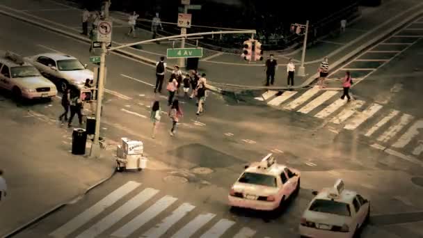 NYC timelapse — Stok video
