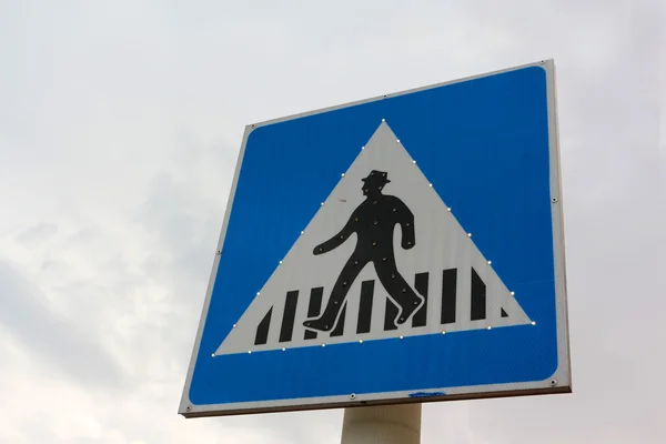 Crosswalk sign — Stock Photo, Image