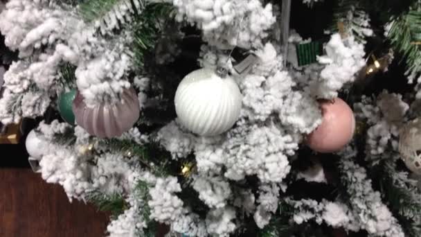 Weihnachtsbaum — Stockvideo