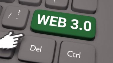 Web 3.0 konsept animasyonu