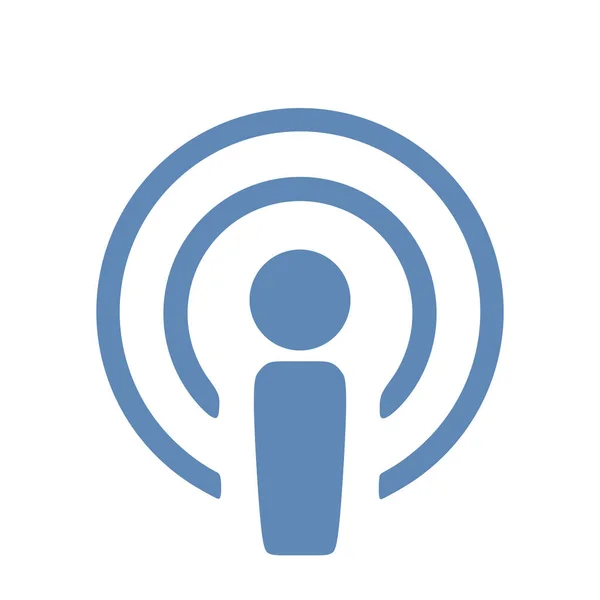 Render Illustration Podcast Symbol —  Fotos de Stock