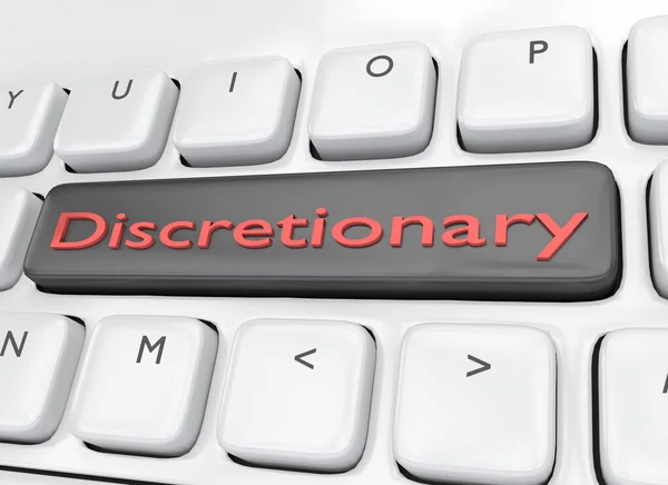 Illustration Keyboard Text Discretionary Key — Photo