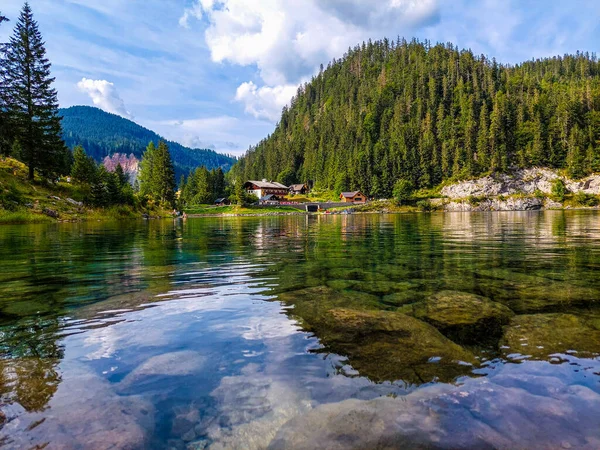 Lac Gosausee Salzbourg Autriche — Photo