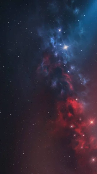 Abstracte Fantastische Ruimte Van Het Universum Ruimte Achtergrond Met Nevel — Stockfoto