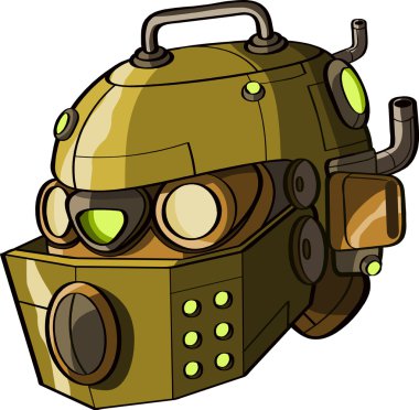 Sarı robot baş