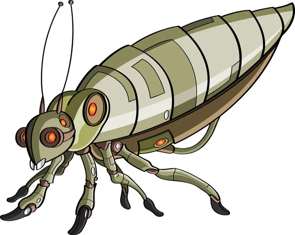 Cartoon robot böcek