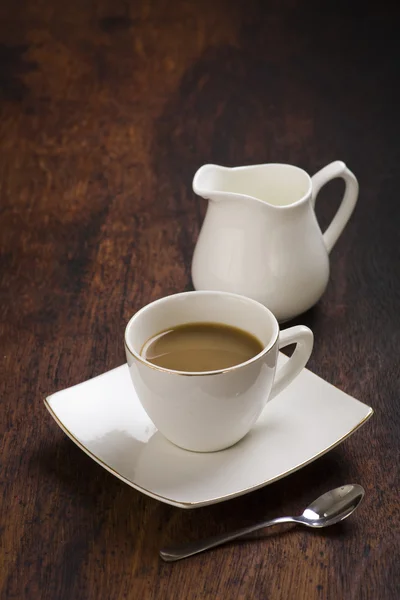 Coffee with milk — Stock Photo, Image