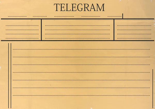 Telegram pozadí — Stock fotografie