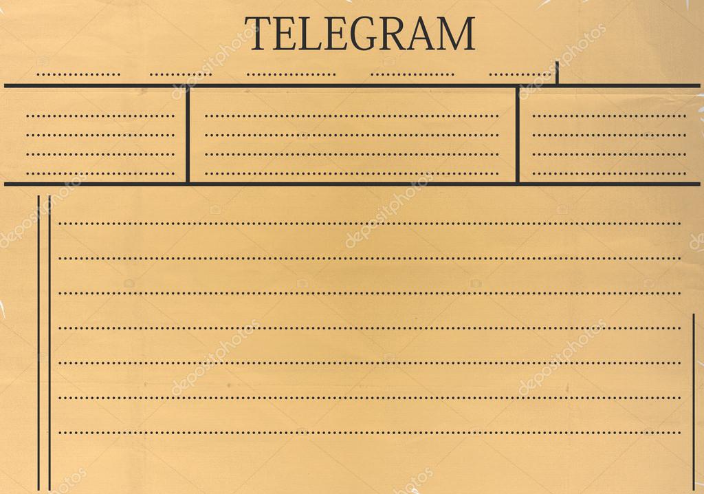 lettre telegramme